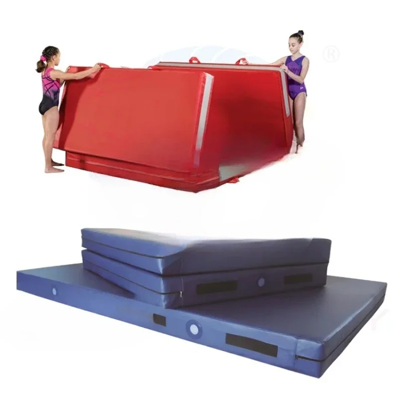 Floor pad High quality sponge filled gymnastics protective pad Safe and durable parallel bars