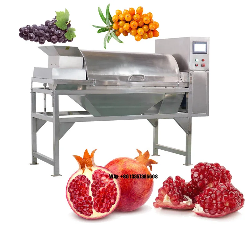 

Pomegranate juice processing machine Pomegranate seed separator Pomegranate seed degumming machine