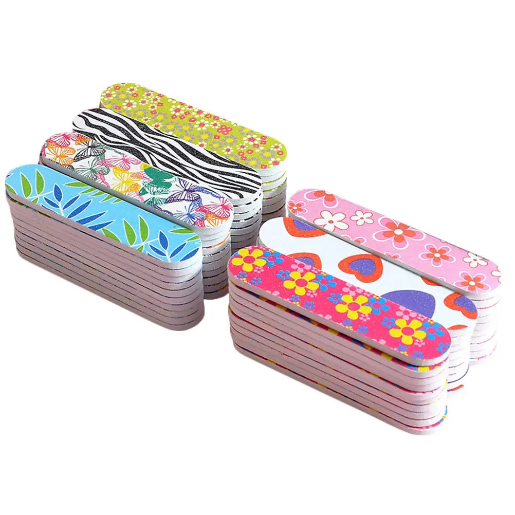 

60 шт. пилочек для ногтей, маленькие губчатые полировочные буферы для гель-лака, полировочные полоски, инструменты для маникюра и ухода за ногтями