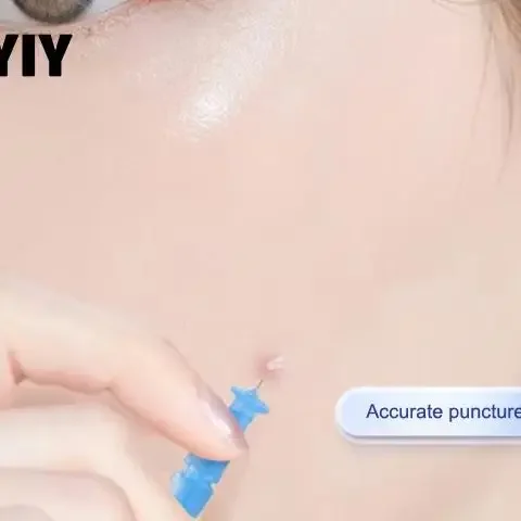 50 pçs removedor de cravo descartável acne agulhas removedor cravo ferramenta remoção e limpeza facial agulhas de aço inoxidável