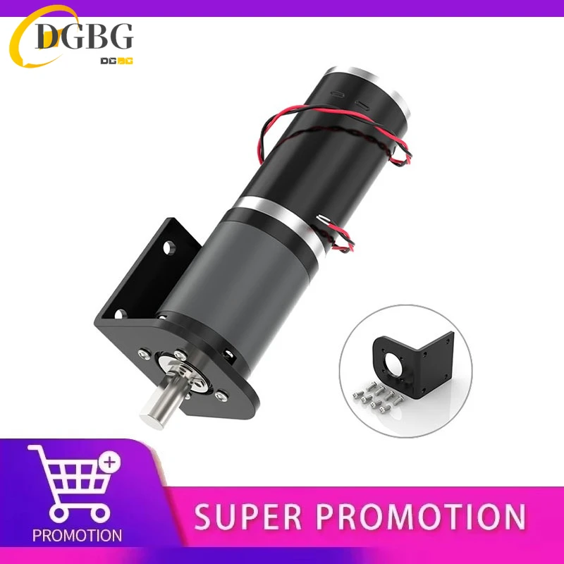 32GP-31ZY Miniatur-Planetengetriebe DC-Motor 12V-24V 11RPM-2160RPM Kohlebürsten-Hochleistungsmotor mit Vorwärts- und Rückwärtslauf und Einstellbarer Geschwindigkeit