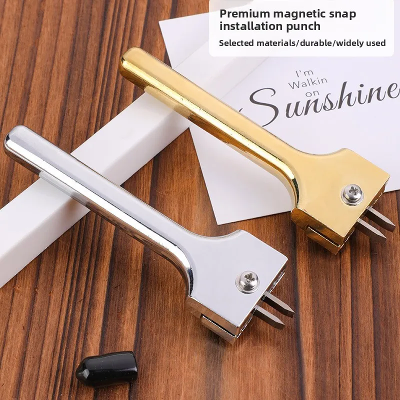 

Дырокол с магнитной защелкой, регулируемое долото-вилка для рукоделия из кожи, аппаратный инструмент «сделай сам»