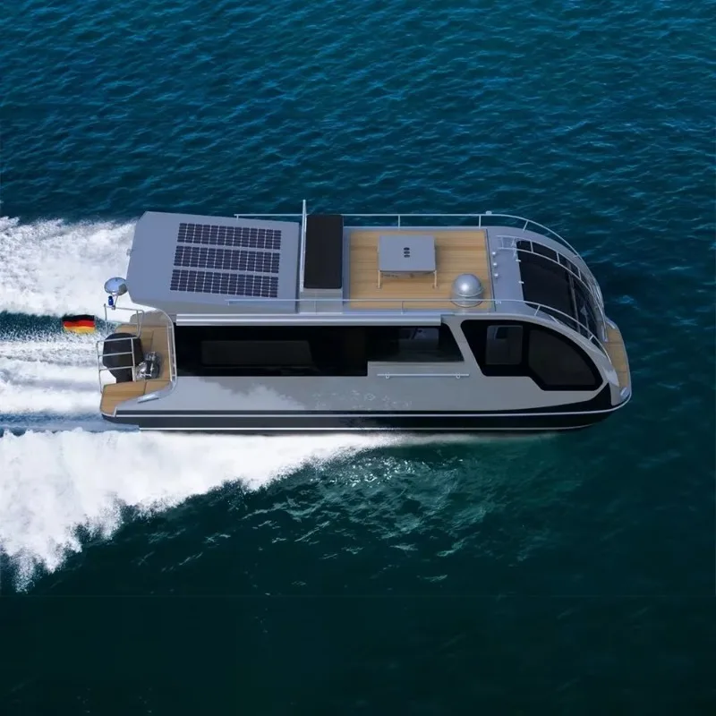 Villa prefabbricata dell'hotel galleggiante Casa prefabbricata Casetta idraulica modulare del barca del resort galleggiante personalizzabile