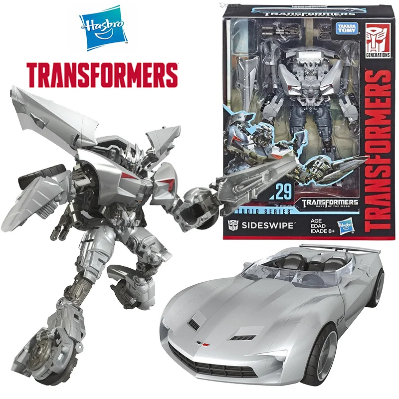 

Hasbro Transformers Studio Series SS29 Sidewipe 12Cm Deluxe Class Original Action Figure Model Toy Birthday Gift Collection