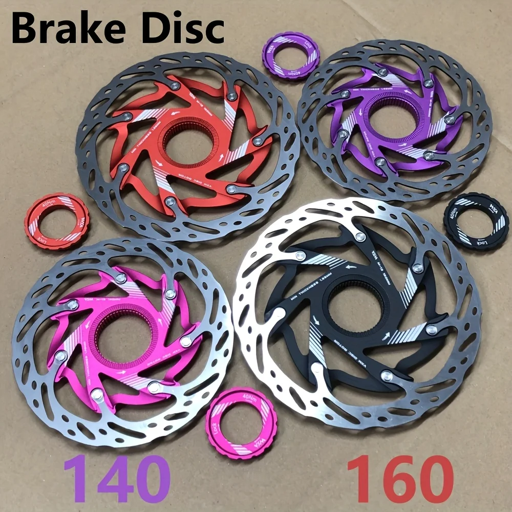 Mountain Biking Colorado - VXM Bicycle Brake Disc, 140mm/160mm Center