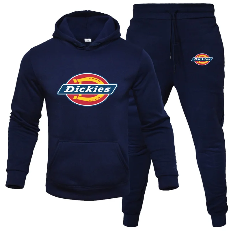 Mens Tracksuit Warm Hooded Sweatshirt+Sweatpants 2 Pcs Sets USA Basketball Print Top Pullover Or Pants Casual Jogging Clothing