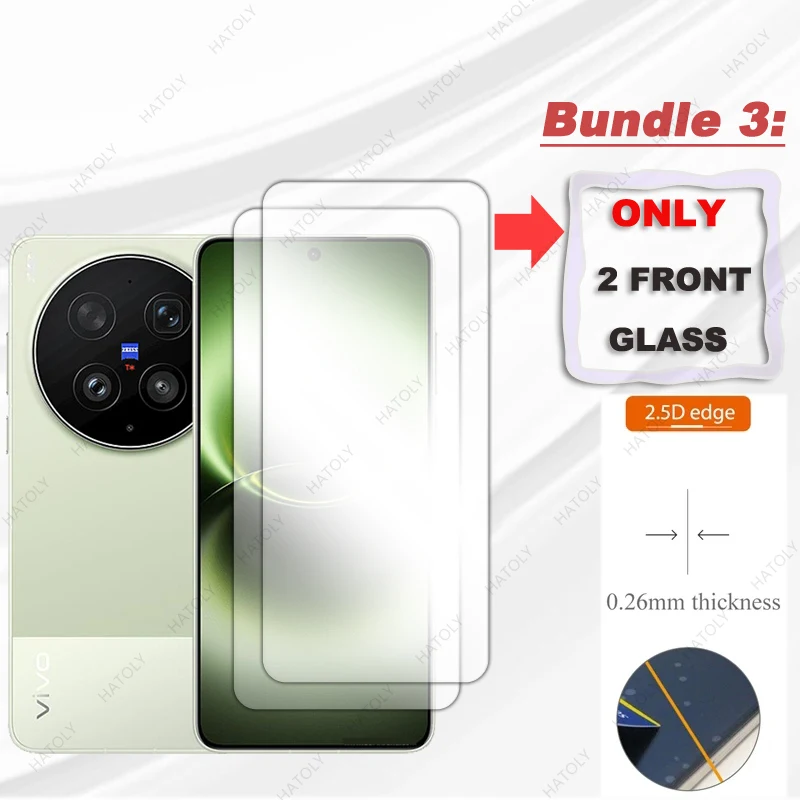 

For vivo X300 Ultra Glass Screen Protector For vivo X300 Ultra 5G Tempered Film HD Clear Protective Film Camera Lens Protector