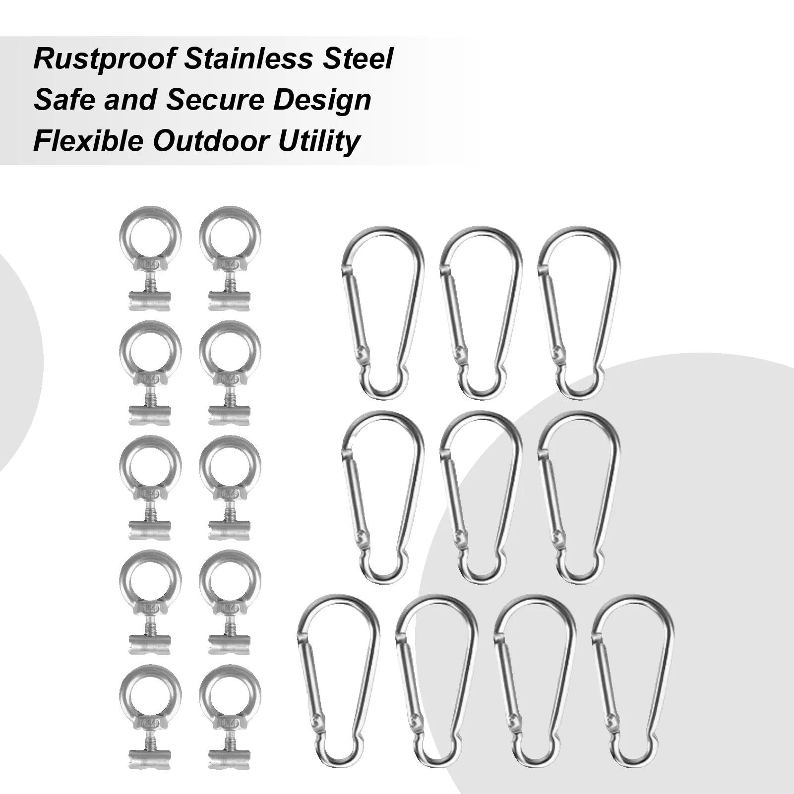 

Ушко для рельсов, вертикальное стяжное ушко, крепление для рейки, винты для каяка, уличные детали, тент, шнур, держатель веревок для каноэ