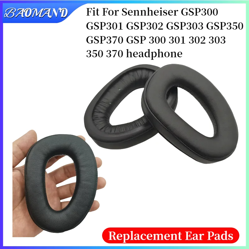 

Ear Pads pillow Cushion for Sennheiser GSP300 GSP301 GSP302 GSP303 GSP350 GSP370 GSP 300 301 302 303 350 370 Headphone Headset