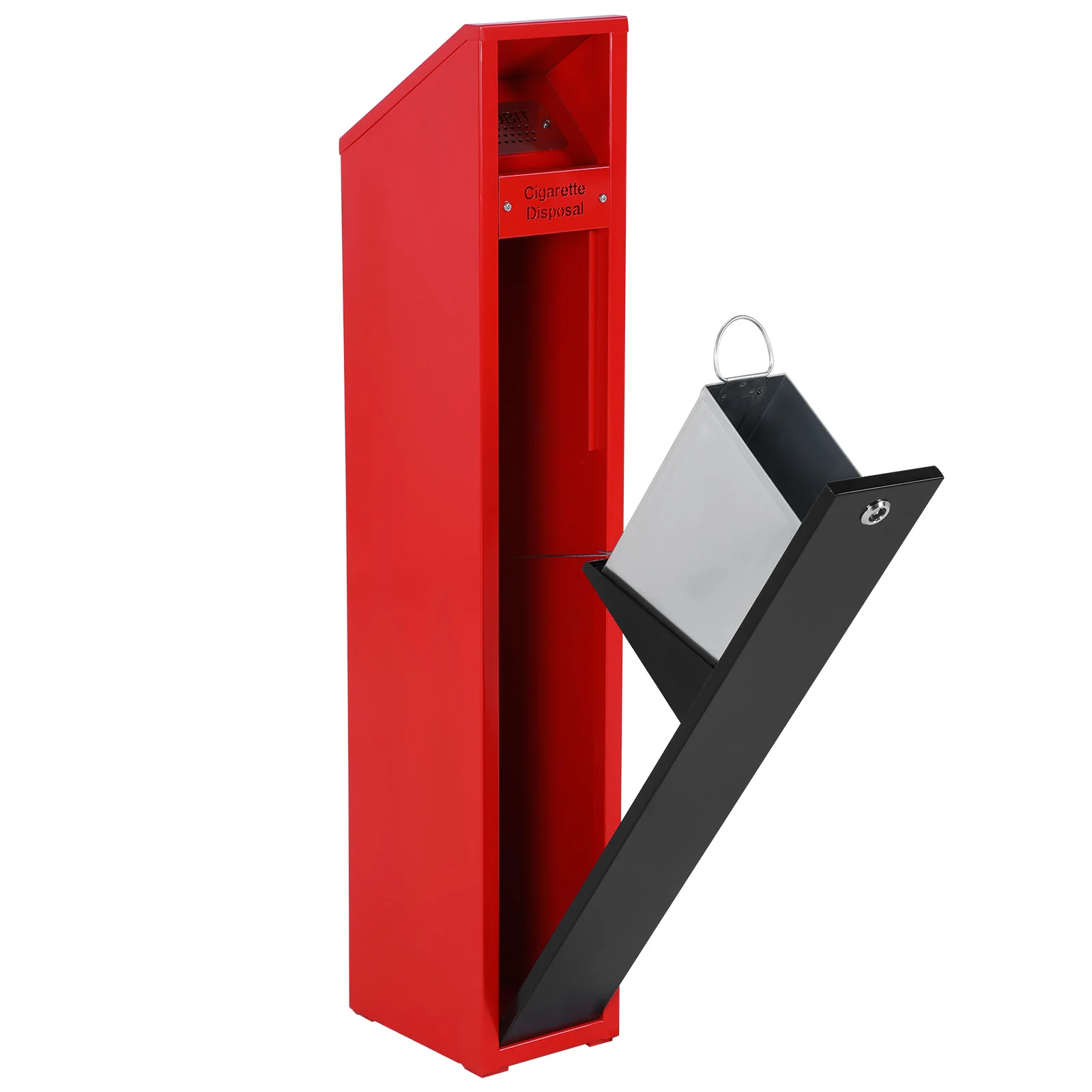 

Коммерческая урна для утилизации окурков с запирающейся крышкой, уличная напольная пепельница для общественных мест, пабов, клубов, ресторанов