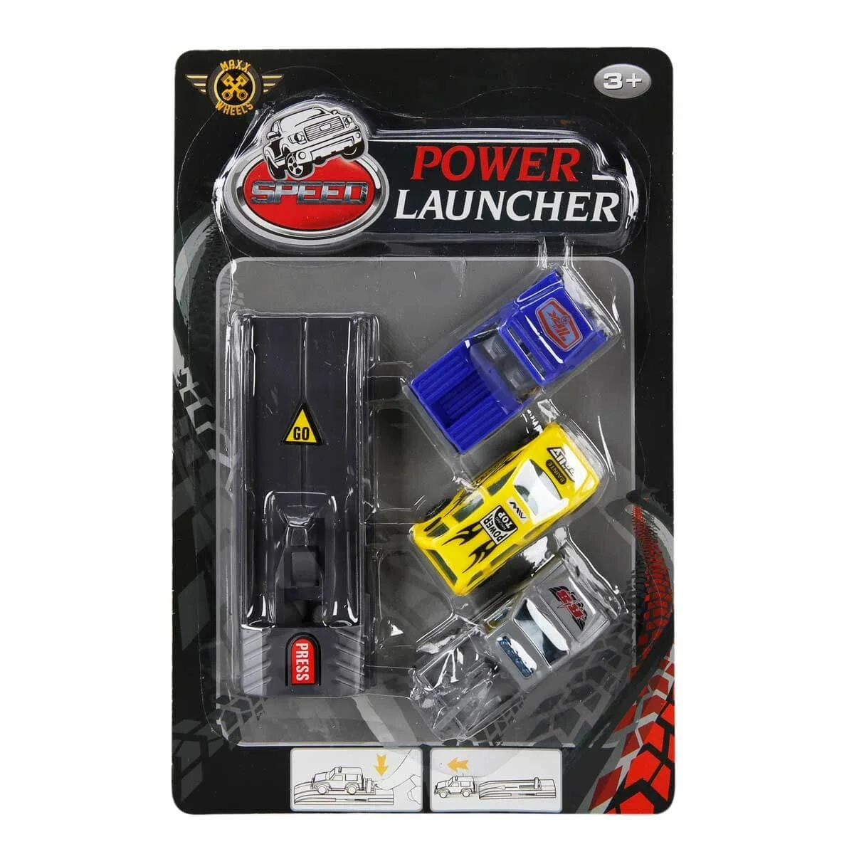 3-car launcher