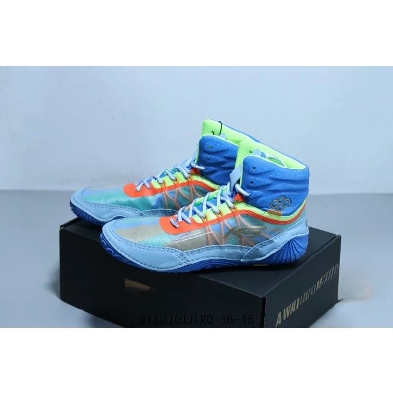 

Классическая брендовая удобная борцовская обувь, дизайнерская противоскользящая спортивная обувь для соревнований в тренажерном зале, тренировочная обувь для бокса в помещении, боевые ботинки