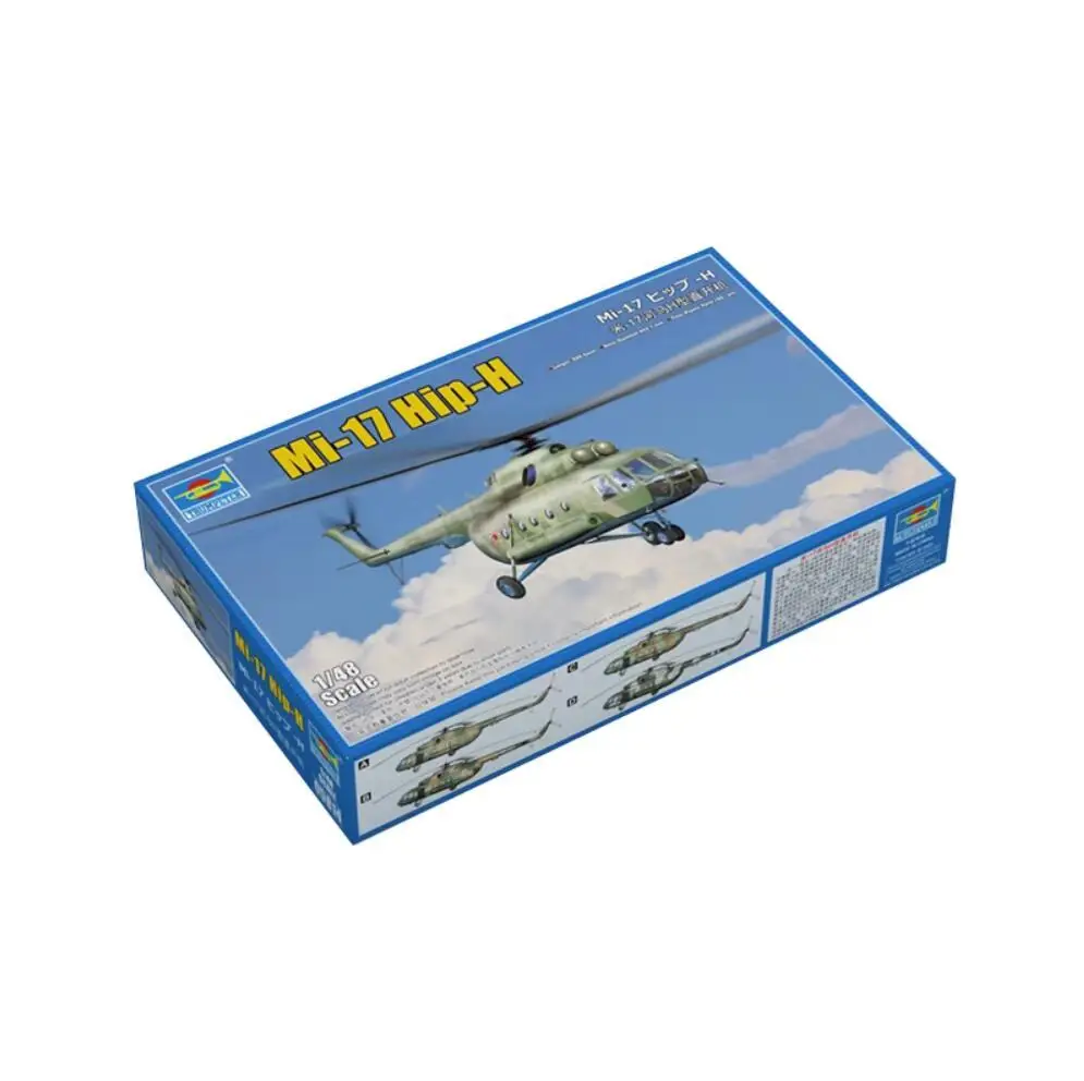 

TRUMPETER, модель 05814, 1/48 MI-17, пластиковая модель, комплект