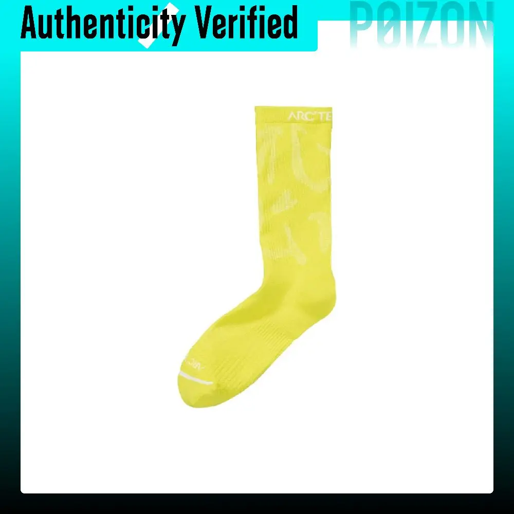 Arc'teryx Crew Socks Unisex 1 Pack White/pearl Grey X000007181