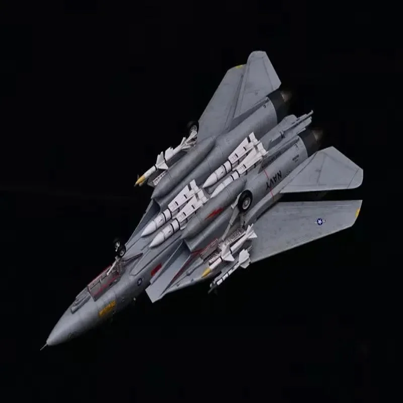 Trumpeter 80277 1/72 Scale F-14B Tomcat Carrier Fighter Assembly Model Building Kits For Adults Hobby Plastic Toys DIY