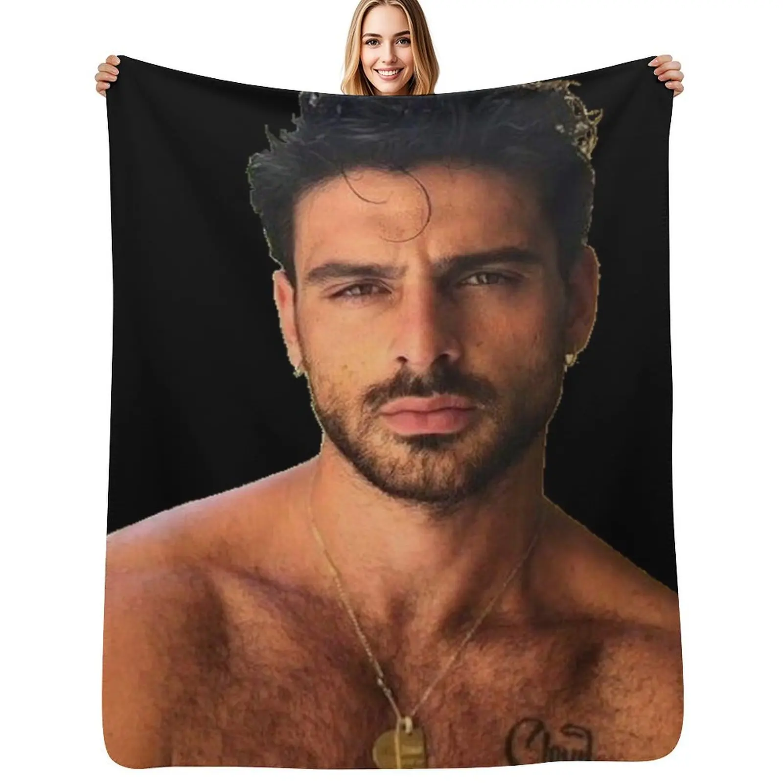 

365 dni michele morrone Throw Blanket sofa bed warm for winter bed plaid Softest Blankets