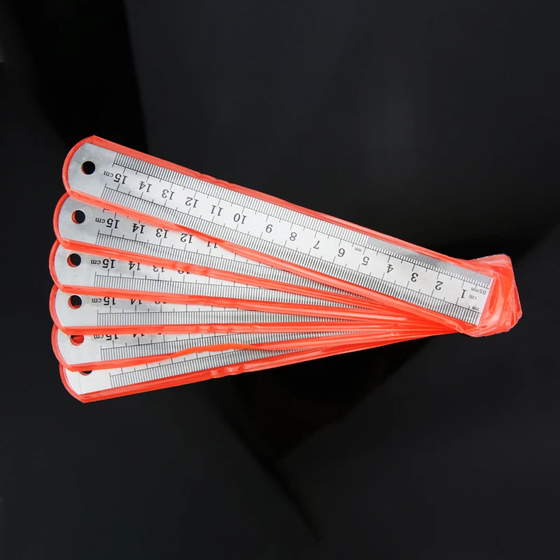 150mm Straightedge Ruler Steel Ruler Stainless Steel Angle Ruler Carpenter Square Ruller Goniometro Angle Measurement Tools 1Pcs