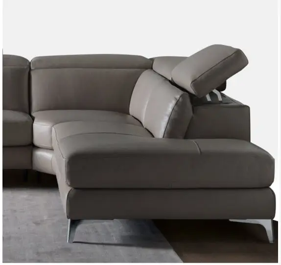 Electrical Reclining Functional Seat Genuine Cow Leather Sofa Cama Big Sofas Theater Seats Nordic Convertible Couch Bed Set Livi