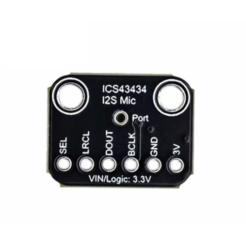 G7NE ICS 43434 MEMS MECROPHONE MODULE مع مرشح تمرير منخفض وتكنولوجيا مقاومة للتكنولوجيا السمعية واضحة