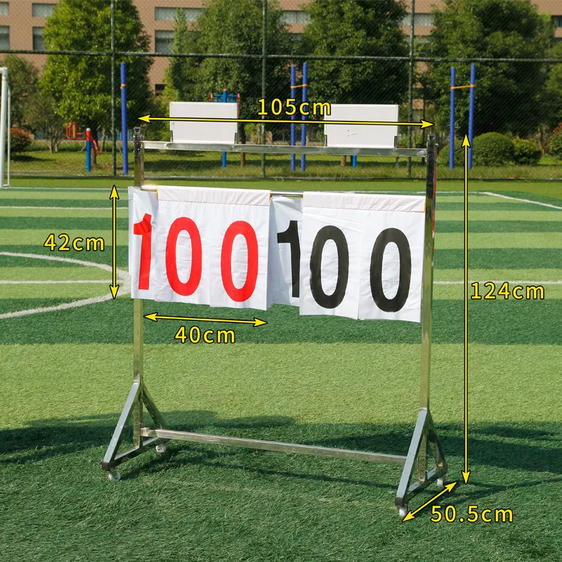 Sports Games on Wheels Scoreboard Volleyball Table Tennis Soccer Basketball Scoreboard Scoreboard