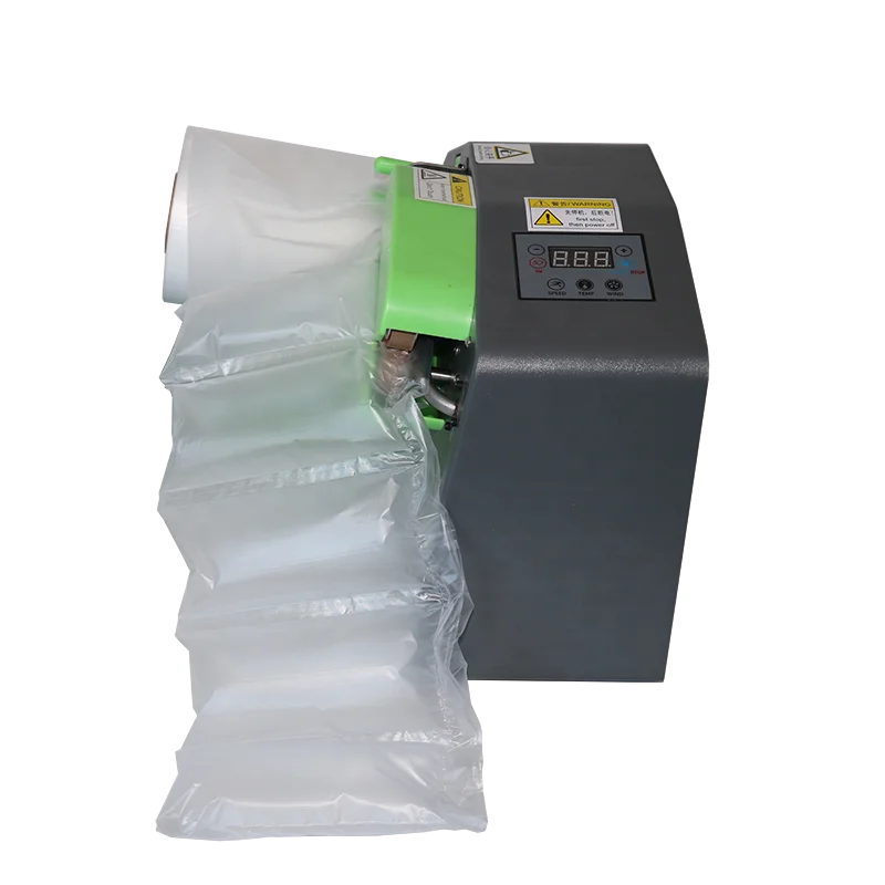 Q002 Air Pillow Machine To Make Packaging Air Bags 3 Seconds Preheat 110V High Speed 26ft/MIN