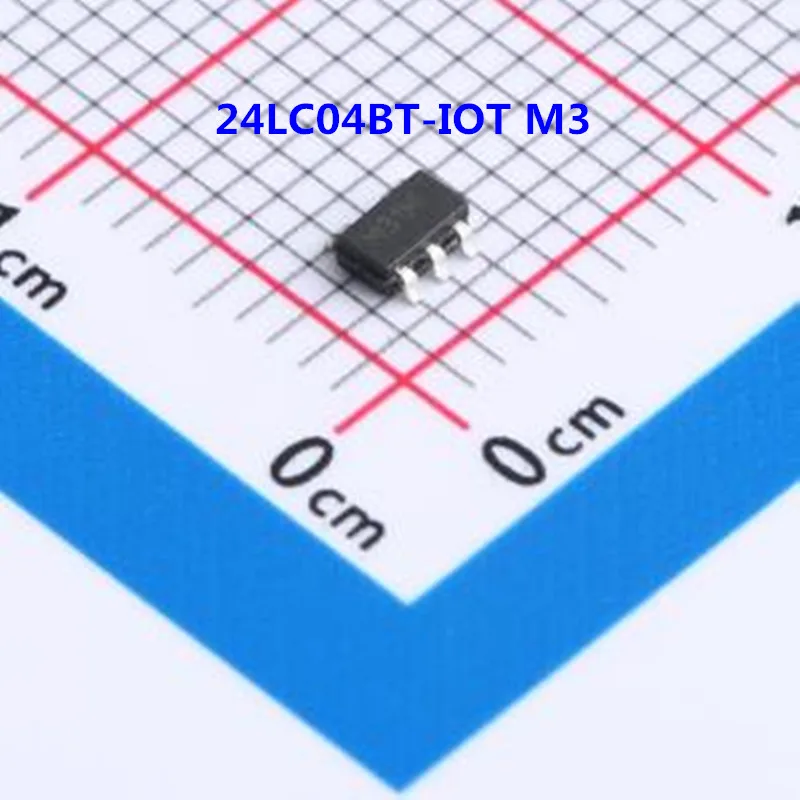 5Pcs 100% New Original 24LC04BT-IOT M3 24LC04BT-EOT N3 24LC02BT-IOT M2 24LC01BT-I/OT M1 SOT-23-5