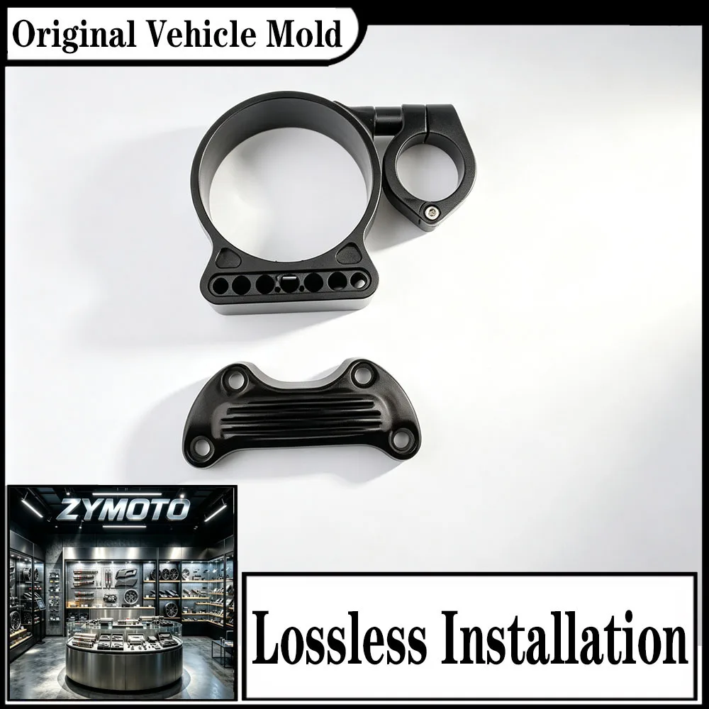 FOR Harley Sportster XL883 1995-2015 Motorcycle Instrument Speedometer Bracket Side Mount Relocation Cover