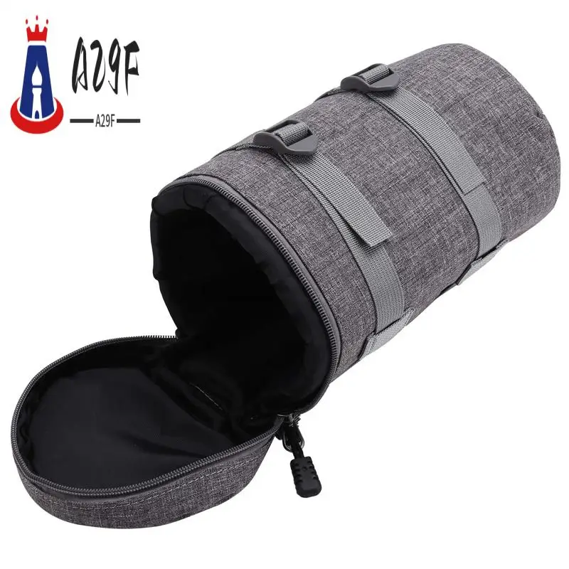 

A29F-SLR Camera Lens Bag Camera Lens Protective Case Lens Tube Storage Bag Waterproof Shockproof Lens Bag For Nikon,Canon