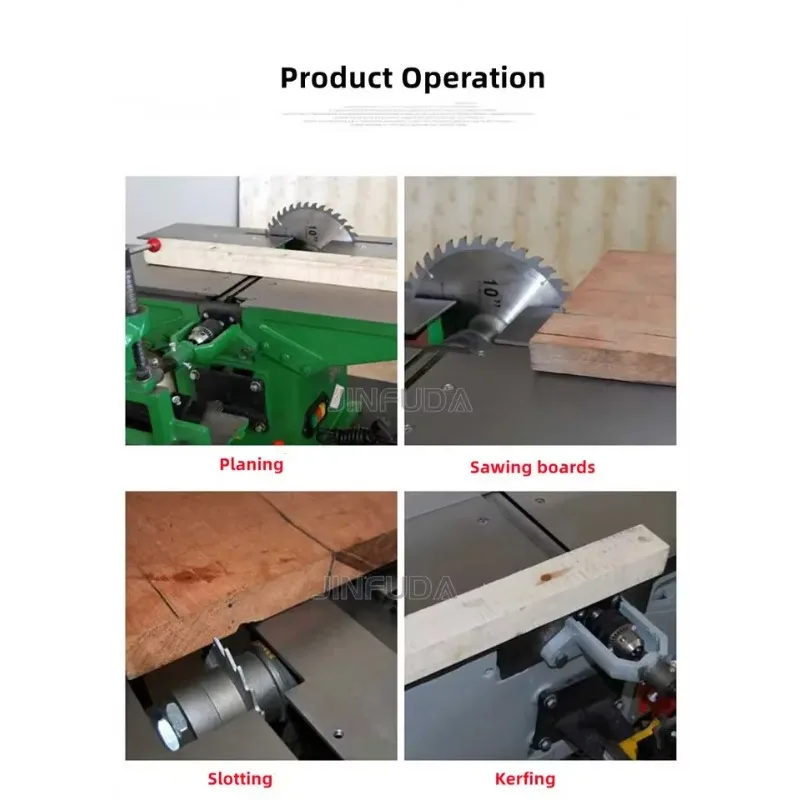 

292E5 Model Hot Sale Jointer Planer 8 Inch Wood Planer Wood Working Combination Thickness Planer Machine