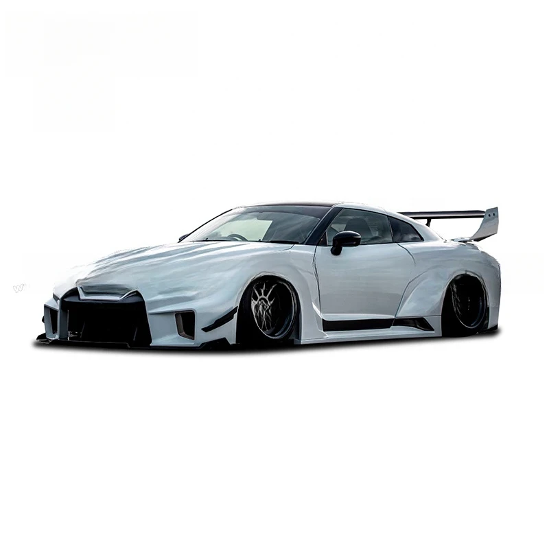 Ultimate LB.3 Wide Body Kit Front Rear Bumper Side Skirt Fender Flares Lips Wing Hood for Sports Coupe Off-Road