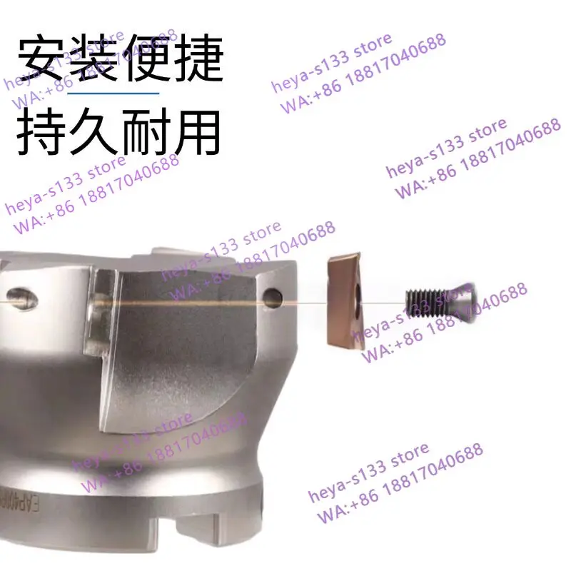 1PCS numerical control milling cutter head 90 degrees right angle 400R/300R plane end milling machine cutter head