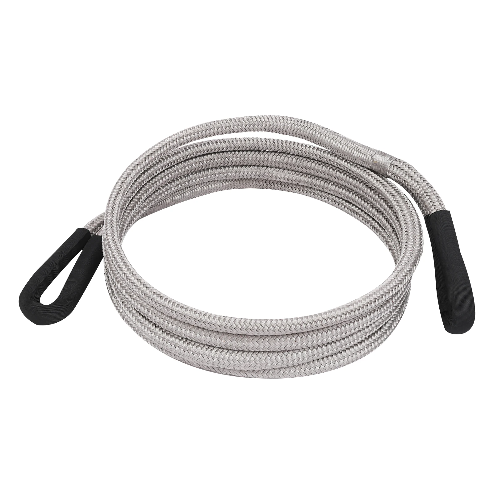 Trailer Rope 7/8 Inches * 20 Feet Breaking Force 30580 Pounds Grey