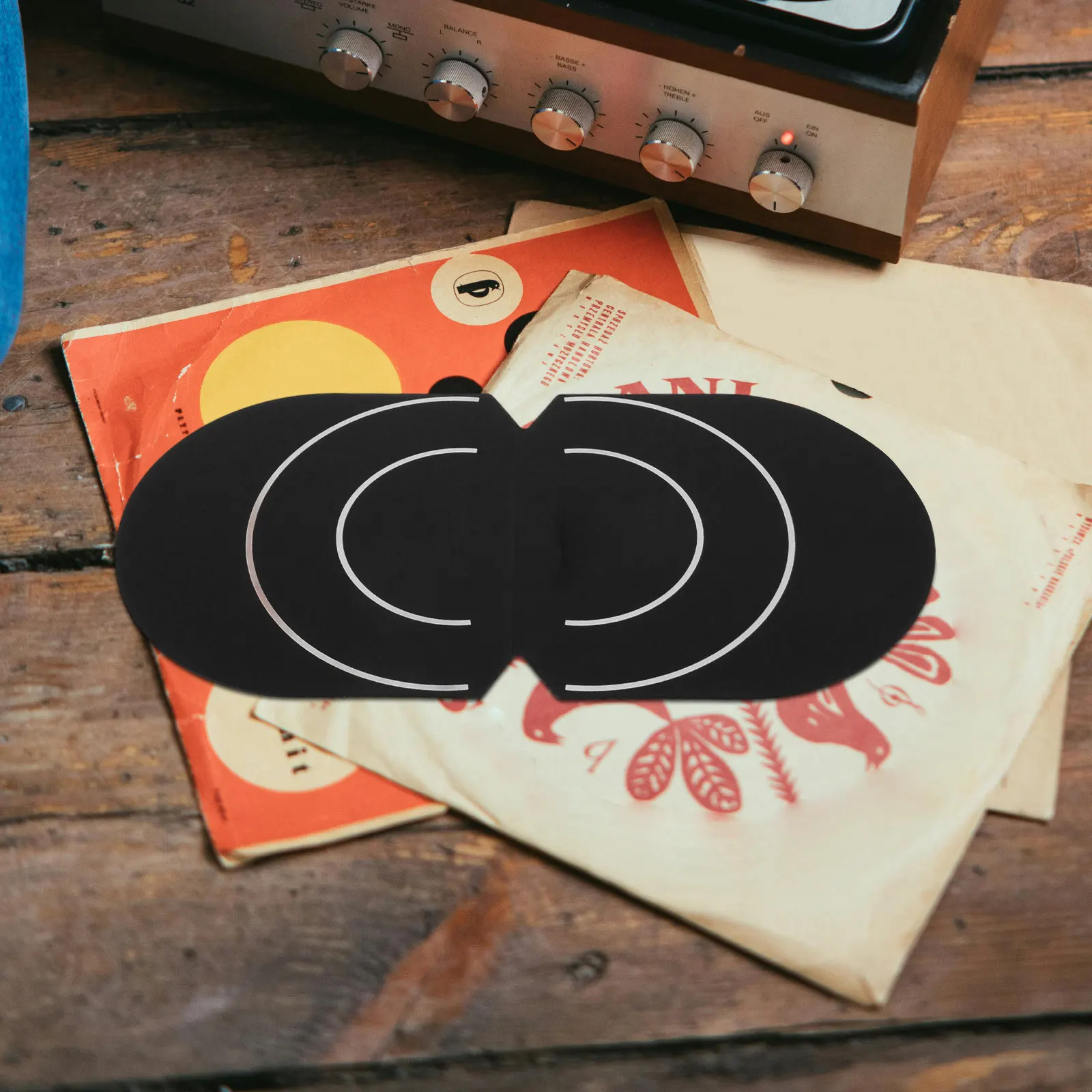 2Pcs Vinyl Record Mitts Anti Static Cleaner Handler Dust Protection Avoid Fingerprints Record Players Accessories
