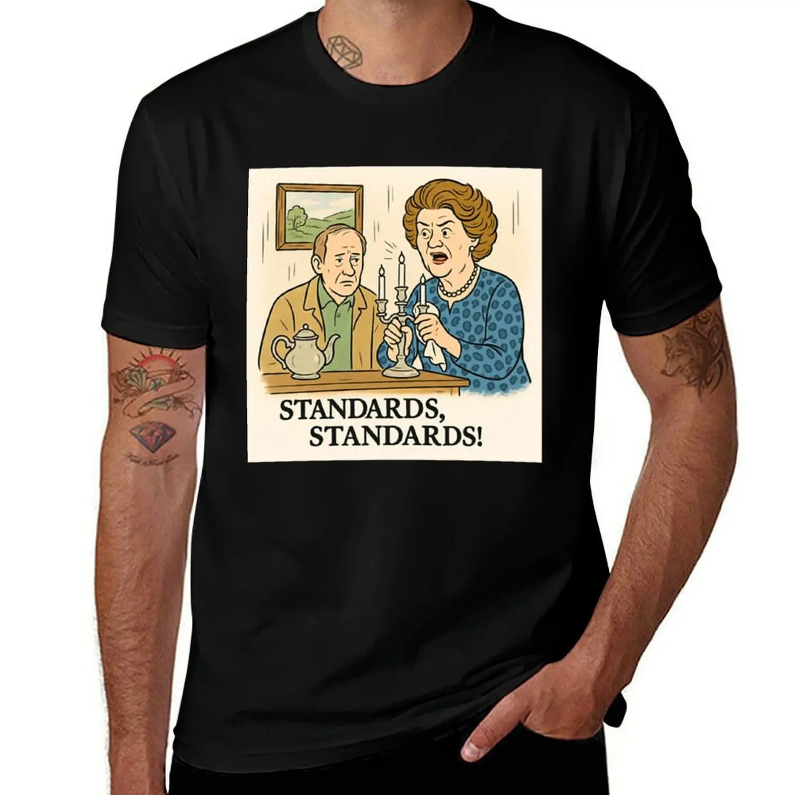 

Hyacinth B Funny Standards Standards T-Shirt tees funny costumes quick drying essential t shirt clothing for men