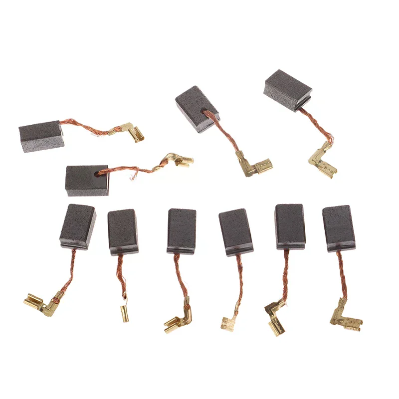 10Pcs 6*9*13.5 Motor Carbon Brush 459 Electric Pick Polishing Machine Accessories Electric Tools Replacement Parts