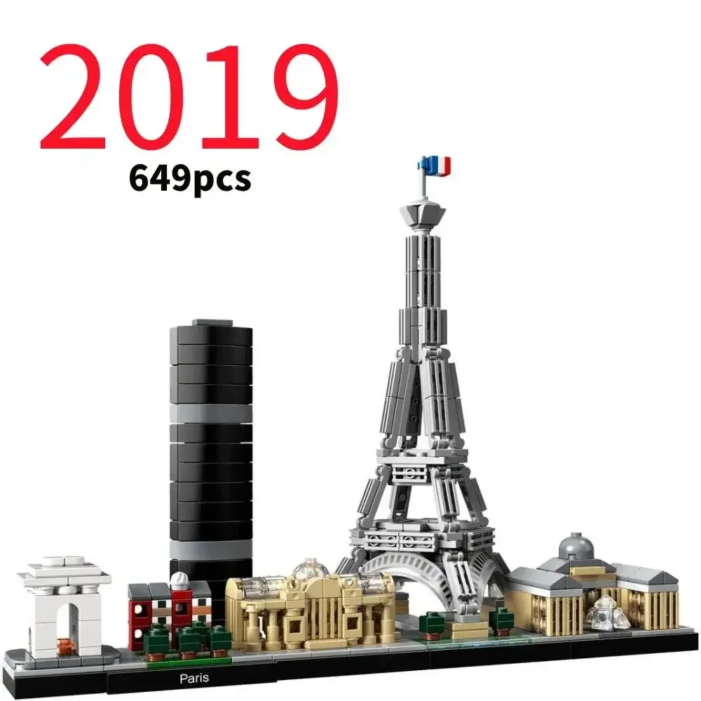 The Cheapest "famous city building" building blocks assembly compatible parts, 2016-2022 adult collection-level buildings - view 2