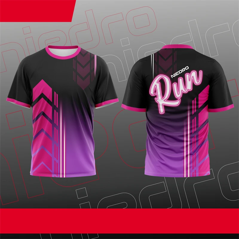 Fashion Running Sports T Shirts Summer Quick Dry Outdoor Fitness 3D Printed T-shirts Trend Oversized Breathable Tracksuit Tees