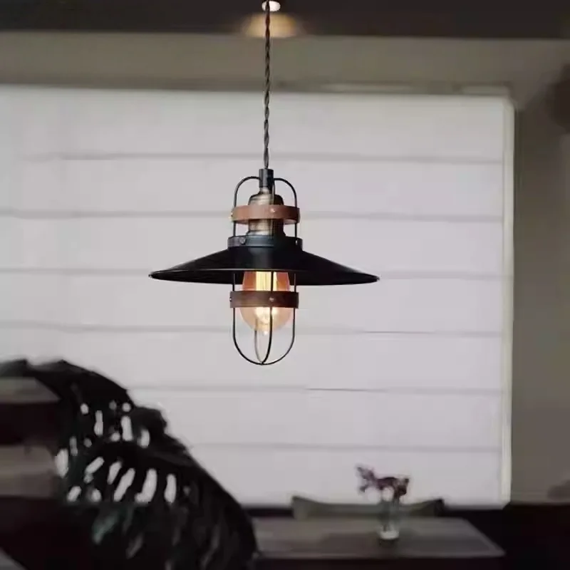 Lámpara de restaurante Retro Edison, lámpara de Bar clásica americana, cafetería, Bar, estilo Industrial, foco japonés