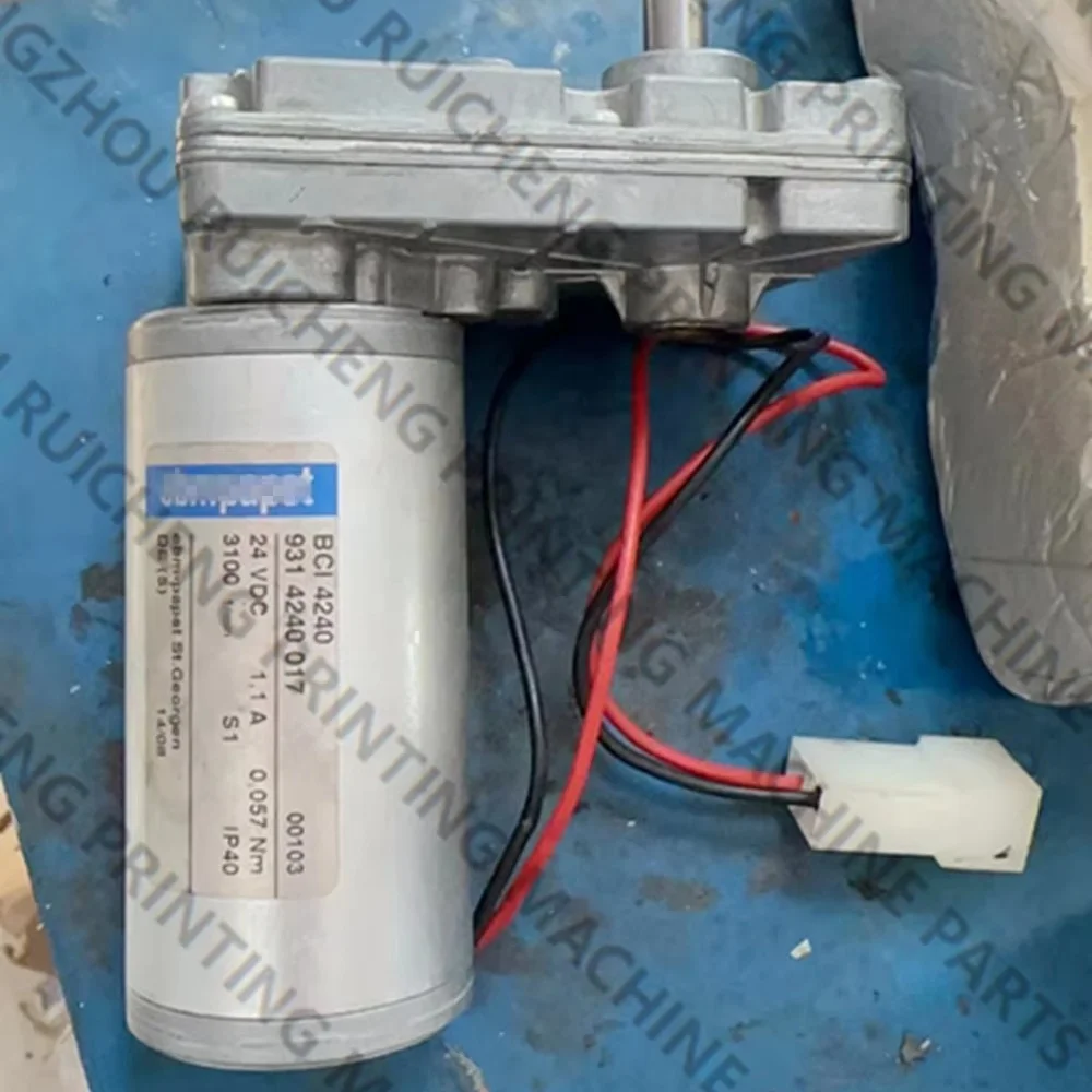 

1 Piece BCI 4240 9314240017 24V Motor for KBA Printing Machine L0863606 Second Hand
