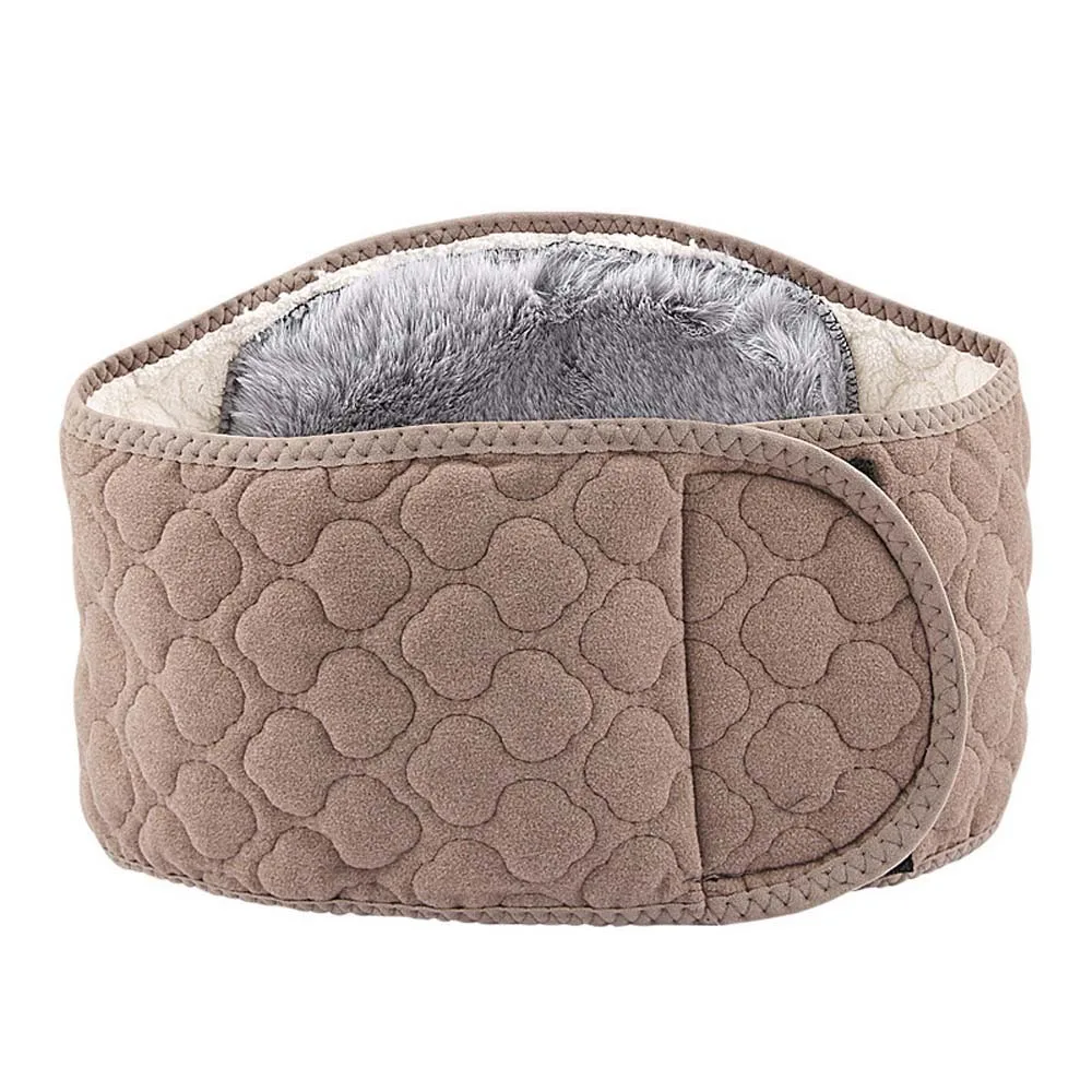 

Imitation Cashmere Warm Waist Support Belt Spine Support Lumbar Brace Lumbar Brace Grey Waist Belts Winter Fur Waist Belts