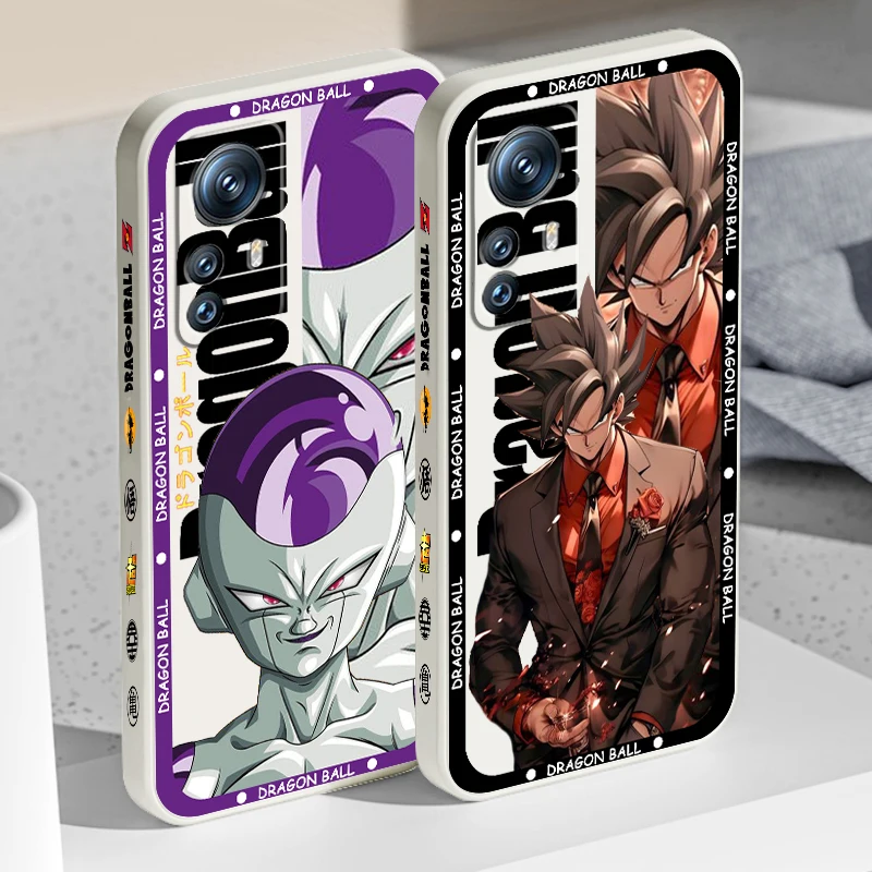 

D-Dragon Ball Anime Cute Liquid Left Rope For Xiaomi Mi 14 13T 13 12T 12 11T 11i 11 A3 10T 10 9 Pro Lite Ultra 5G TPU