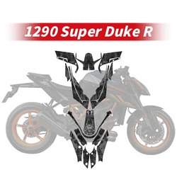 Use For KTM 1290 Super Duke R Motorcycle Body Paint Area Forged Carbon Fiber Fairing Of Bike Accessories Decoration And Refit