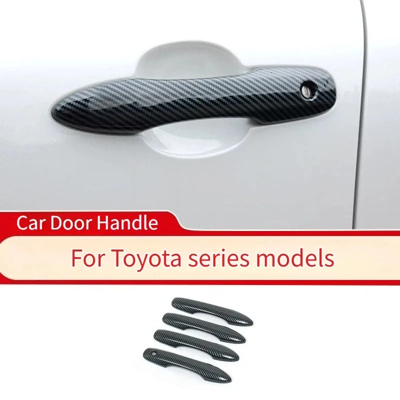 

Door Handle Protection Decoration Cover for Toyota Series for Camry Corolla RAV4 Car Exterior Door Handles Modified Accessories
