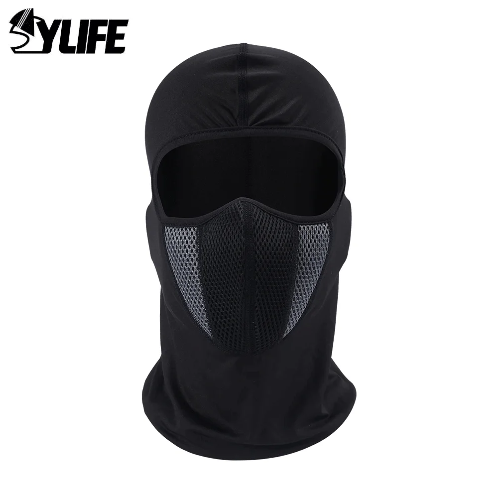 

Summer Balaclava Motorcycle Face Mask Shield Airsoft Paintball Moto Cycling Bike Ski Army Helmet Full Face Mask