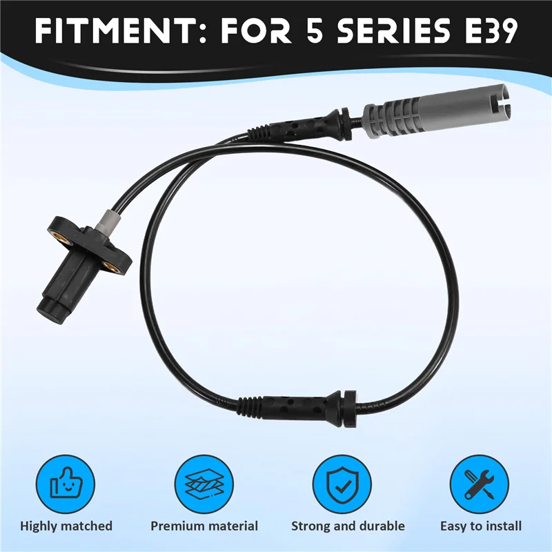 

4Pcs Front Rear Letf Right ABS Wheel Speed Sensor For BMW 5 Series E39 Anti-Lock Sensor 34521182159 34521182160