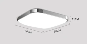 Modern surface mounted LED Ceiling ligh Square 15W 30CM led Ceiling Lamp kitchen light bedroom livingroom