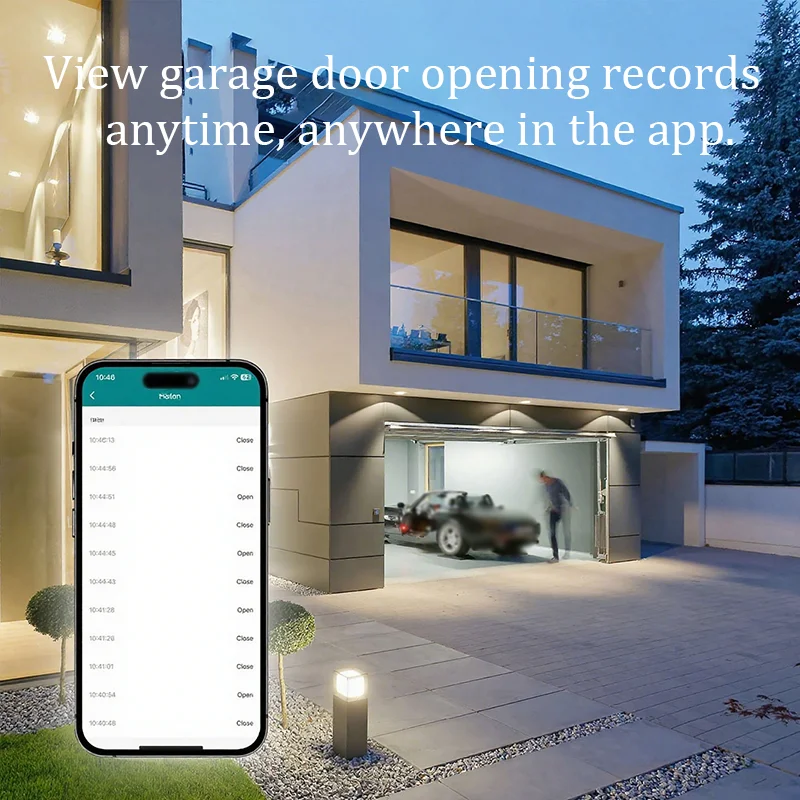 فتاحة باب المرآب الذكية تويا زيجبي بوابة مفتوحة وحدة تبديل التحكم عن بعد متوافقة مع الحياة الذكية أليكسا جوجل مساعد