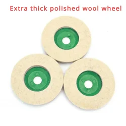 1/3/10 WheelFelt Polishing Disc Wheels Pad Grinding Accessories Angle Grinder Polisherwheel Gloss Tools Machine Marble Marble