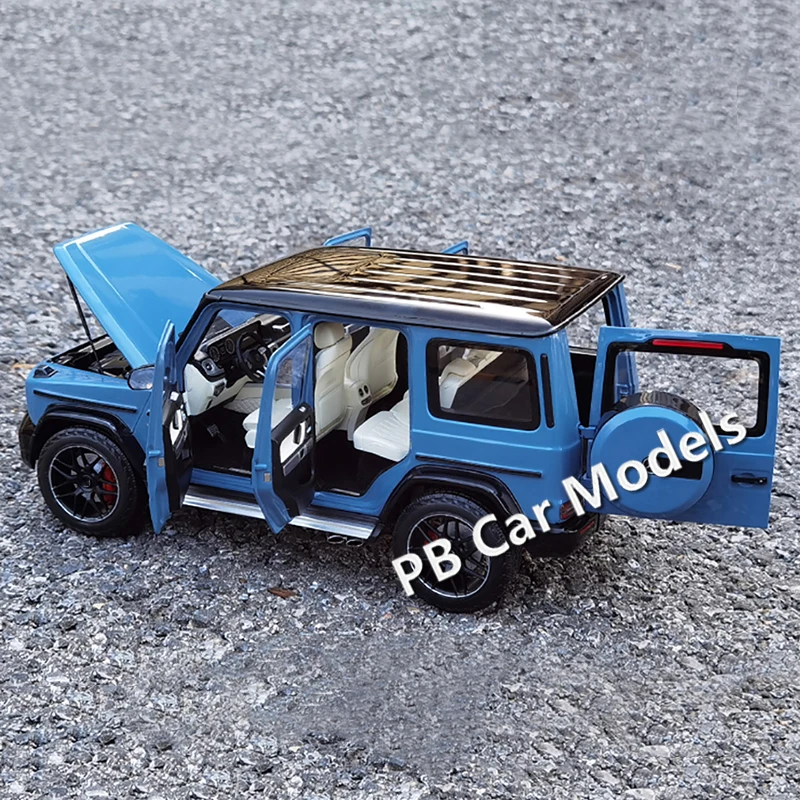 Minichamps 1:18 G63 2018 alloy fully open off-road vehicle model SUV model