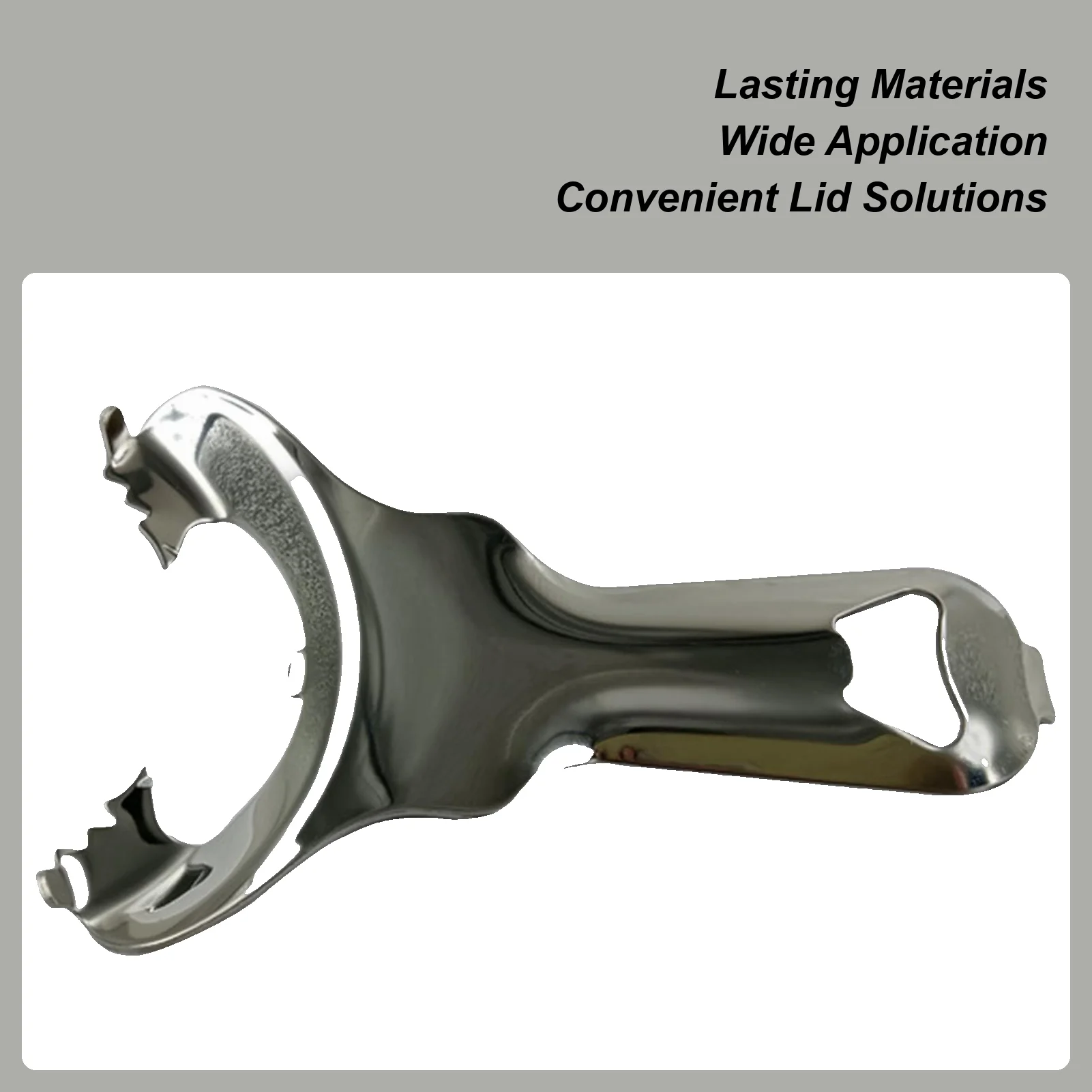 

Manual Can Opener Stainless Steel Smooth Ergonomic Lid Remove Heavy Duty Can Opener For Kitchen Seniors Elderly Home Grill BBQ